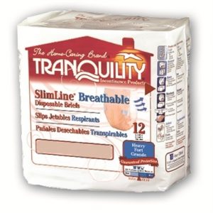SlimLine® Breathable Briefs: XLarge, 72 ct/cs
