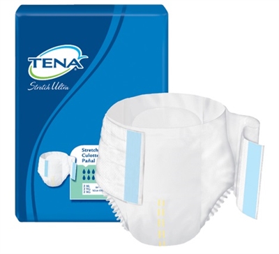 TENA® Bariatric Briefs 2XL-Stretch Ultra: 64 ct/case