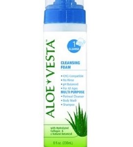 Aloe Vesta® 3-n-1 Cleansing Foam: 8 oz, 12 bottles/cs