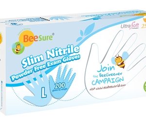 BeeSure®-Slim-Powder-Free-Nitrile-Exam-Gloves-200-ct