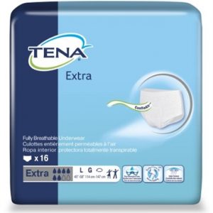 TENA Protective Underwear - Extra Absorbency Large, 64 ct cs